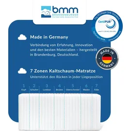 BMM Kaltschaum Klassik 19 100 x 200 cm H3