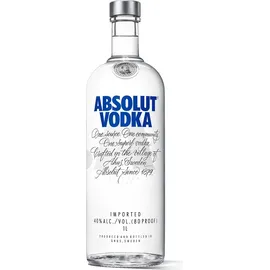 Absolut Vodka 40% vol 1 l