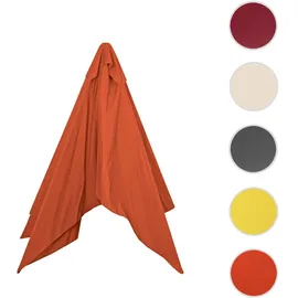 MCW Schirmbezug Lissabon Polyester 2 x 3 m Terracotta