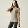 Regatta Fingal Stretch Funktionsshirt Taupe 40