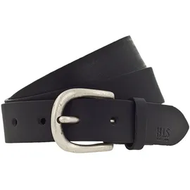 H.I.S. Damengürtel Leder schwarz 85