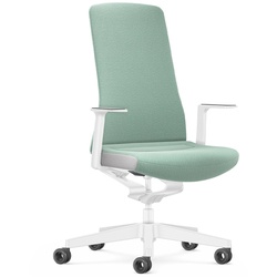 Interstuhl PURE INTERIOR Edition Bürostuhl mit Polsterrücken - Variante mint