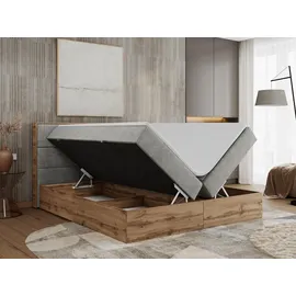 MKS Meble MKS Boxbett, Hellgrau Struktur - Hellgrau