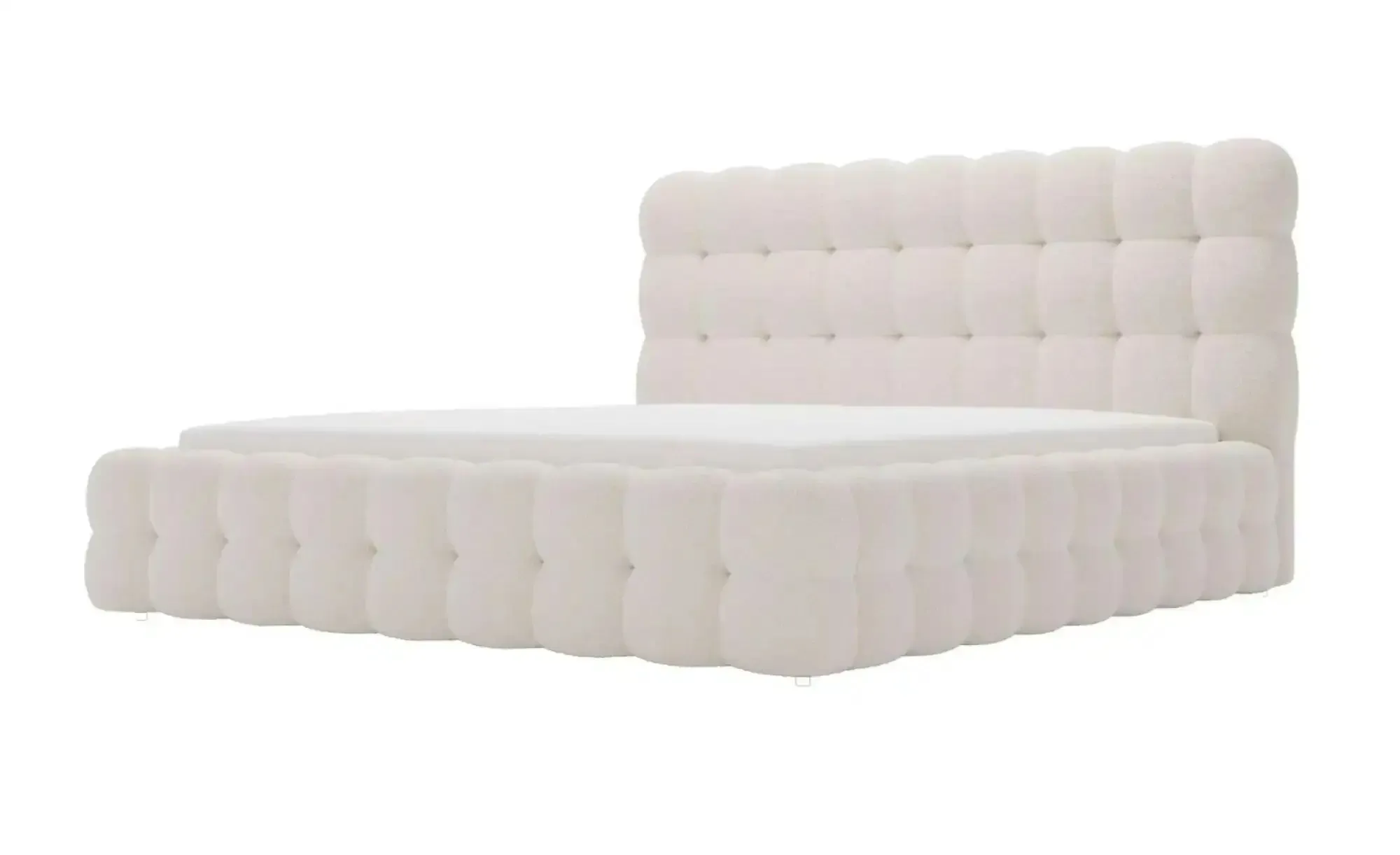 GrainGold Polsterbett mit Stauraum Tilbury , beige , Maße (cm): B: 169 H: 105