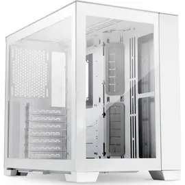 Lian Li O11 Dynamic Mini Snow Edition Midi-Tower Gaming, Gehaeuse Weiß Seitenfenster, O11D MINI S