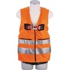 Warnweste MAS40 Quick EN361 EN20471 2-Punkt,Weste orange f.Gr.44-54 MAS