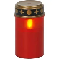 Led Grablicht -serene', Timer, Rot, 12cm