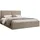 FEDVE Polsterbett, Hellbraun, Textil, 140x200 cm, Schlafzimmer, Betten, Polsterbetten