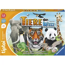 Spiel RAVENSBURGER "tiptoi Tiere der Welt", bunt, Spiele, Kinder, Made in Europe