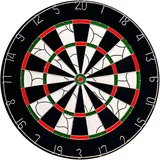 BULL'S Bristol Flocked Paper Dartboard Einheitsgröße