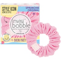 Invisibobble Haargummi Rosa Scrunchie Bikini Party, Haargummis starker Halt Damen & Herren, Scrunchies Pink, designed im Herzen Münchens