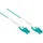 Good Connections Alcasa LW-U803LC3 InfiniBand/Glasfaserkabel 3 m, LC Aqua-Farbe