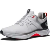 FootJoy Hyperflex Platform für Herren, Weiß/Schwarz/Rot, 42 EU - 42 EU