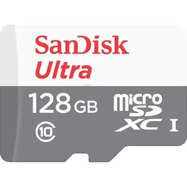 SanDisk Ultra MICROSDXC 128GB - microSDXC-Speicherkarte (SDSQUNR-128G-GN6TA)