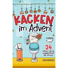 Bookmundo Kacken im Advent: 24 Rätsel für die Weihnachtszeit auf dem Klo