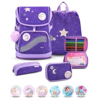 Belmil Smarty Plus Premium Schulranzen Set Dahlia