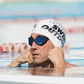 Buddyswim OzeanX Schwimmbrille Weiß/Blau Unisize