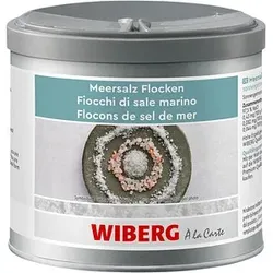 WIBERG Meersalz Flocken sonnengetrocknet Salz, 350,0 g