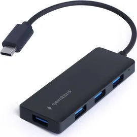 Gembird 4-port USB 3.1 Gen 1 Type-C HUB UHB-CM-U3P4-01 (UHB-CM-U3P4-01) - Schwarz