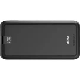 Hama Power Pack Performance 10 10000mAh 3 Ausgänge: USB-C, 2x USB-A Anthr.