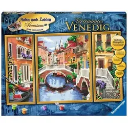 RAVENSBURGER 28914 Malen nach Zahlen Verträumtes Venedig