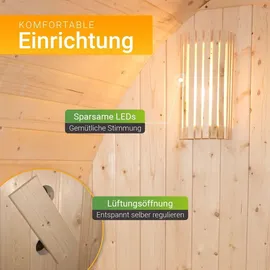 Artsauna Spitzbergen 120 inkl. 3,6 kW Ofen