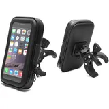 AEMIAO Handyhalterung Fahrrad Universal Handyhalter Motorrad 360°Drehbare Lenker Halter für MTB, Rennrad, E Scooter,Wasserdicht Lenkertasche für 5,2-6,5 Zoll Smartphone