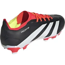 adidas Predator 24 League Low MG Herren Core Black/Cloud White/Solar Red 44