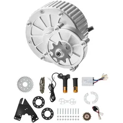 VEVOR 450W Elektrischer Gleichstrommotor Elektromotor 3000U/min Drehzahlregler