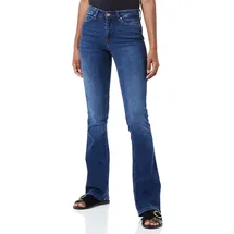 Only Onlblush Mid FLARED Dnm Tai021 blau