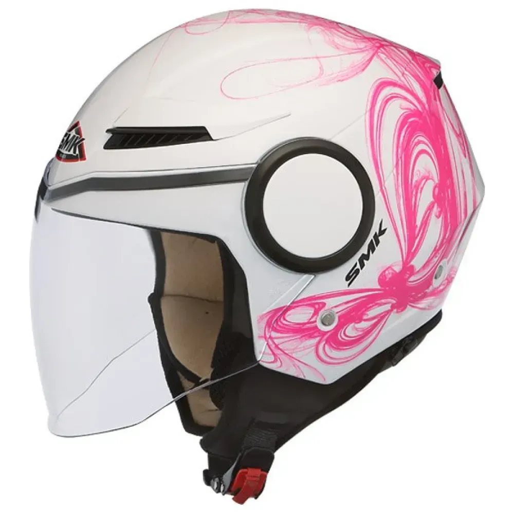 Smk Streem Fantasy Jethelm - White / Pink - XL