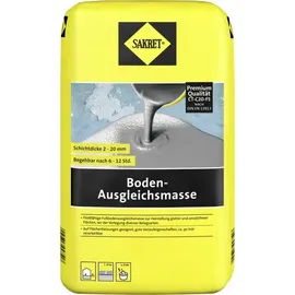 Sakret Boden-Ausgleichsmasse 20 kg Sack grau