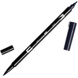 Tombow ABT Dual Brush Pen mit zwei Spitzen, black