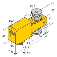 Turck Inline-Sensor FCI34D10A4PAP8XH1141