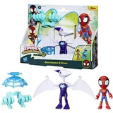 SPIDEY AND HIS AMAZING FRIENDS Spidey und Seine Super-Freunde Dino-Webs Ghostasaurus & Spidey Spielfigurenset