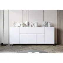 Home Affaire Sideboard Phuket II 180 x 76 x 37,5 cm Weiß matt