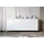 Home Affaire Sideboard Phuket II 180 x 76 x 37,5 cm Weiß matt