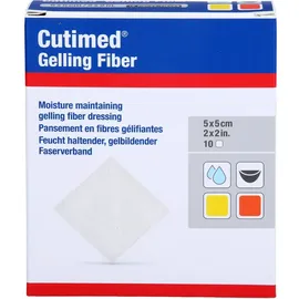 BSN Medical Gelling Fiber 5 x 5 cm 10 St.