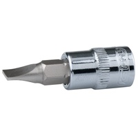 KS Tools 3/8" CHROMEplus Bit-Stecknuss Schlitz, 5mm