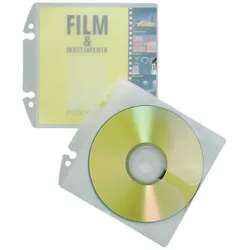 Durable CD-Tasche - Kapazität: 1 CD/DVD (Packung mit 10)