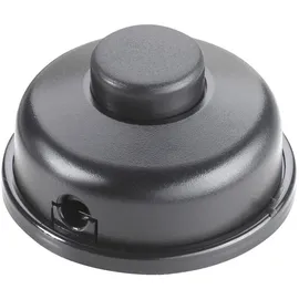 Inter Bär InterBär Tretschalter Schwarz 1 x Aus/Ein 6A 1St.
