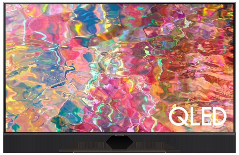 Samsung Series 8 QE50Q80BAT, 127 cm (50"), 3840 x 2160 Pixel, QLED, Smart-TV, WLAN, Schwarz, Silber