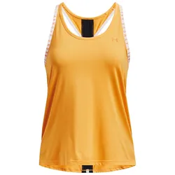 Under Armour Knockout Tanktop Damen - gelb/schwarz -XS