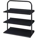 [en.casa] Poytya 60 x 73 x 32 cm für 6 Paare schwarz