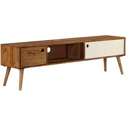 TV-Schrank 140x30x40 cm Massivholz