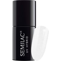 Semilac UV Nagellack 091 Glitter Milk 7ml Kollektion Black&White
