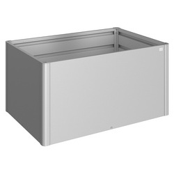 BIOHORT Hochbeet, 1,06 l, rechteckig - silberfarben
