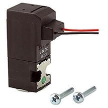 Riegler 3/2-Mini-Magnetventil direktgesteuert NO, 12 VDC, Kabel 30 cm