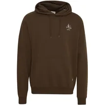 !Solid Hoodie Braun L