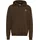 !Solid Hoodie Braun L